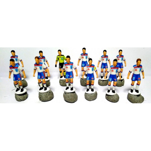 Subbuteo Andrew Table Soccer England 1982 World Cup Team only 12 figures,no bases,no box